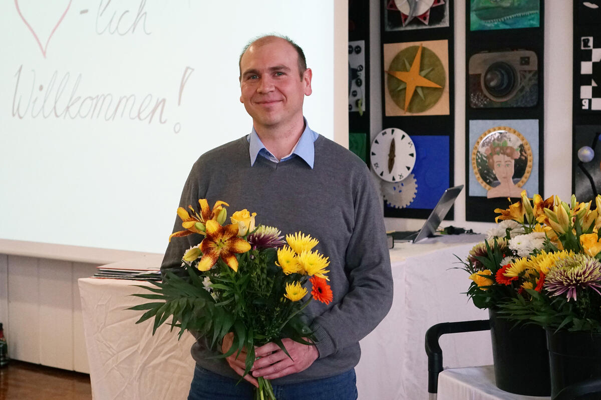 Herzlich willkommen, Herr Piesendel!